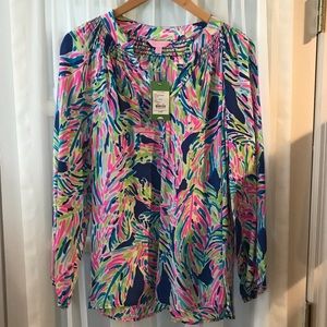 NWT Lilly Pulitzer Elsa Palm Reader Size M
